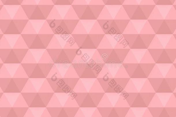 粉红色的几何学的质地.六角形的原理.高的质量希尔斯