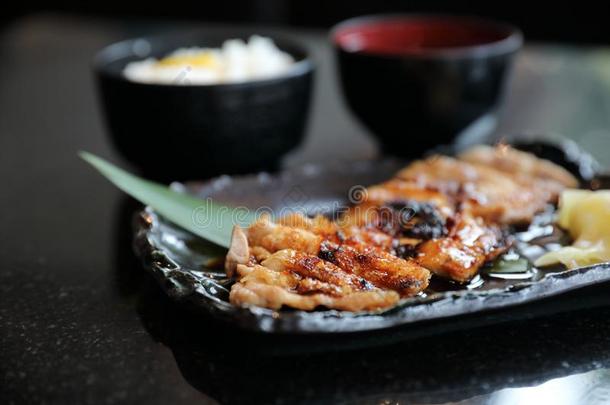 日本人食物,鸡Teryoki和稻