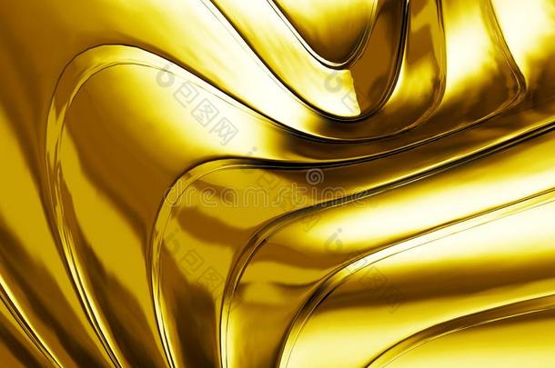 金色的熔化台词曲线奢侈背景