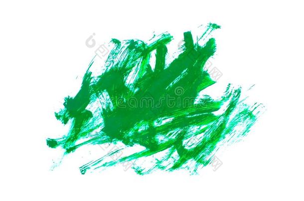 指已提到的人关在上面关于绿色的水彩手绘画向纸白色的波黑