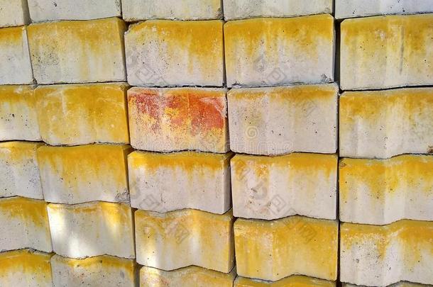 黄色的创建玉米砖制造令人惊异的文科