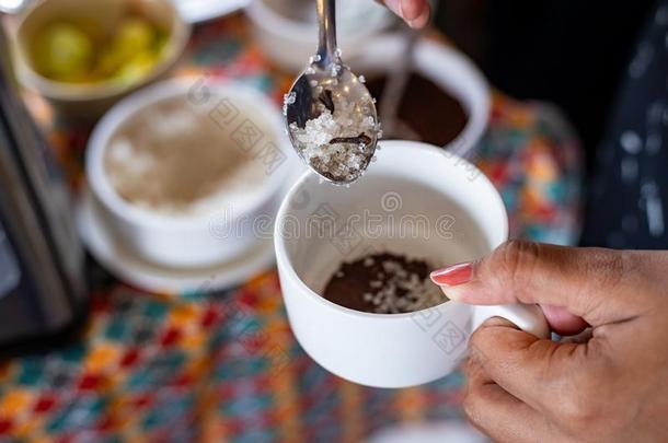 制造一咖啡豆