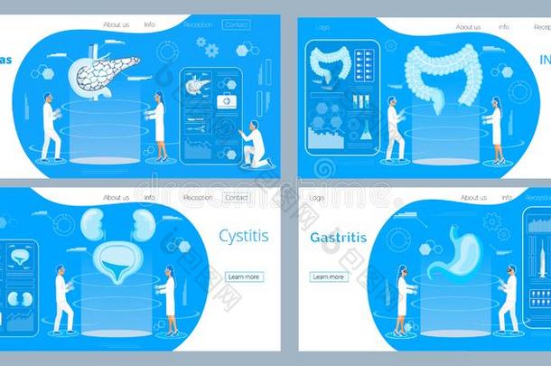 胰,胃,肠医生检查.膀胱炎,泌尿系结石