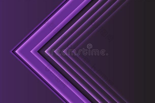 抽象的紫色的光矢方向向黑暗的设计现代的伏兔