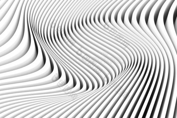 黑的和白色的抽象的背景和线条和波浪