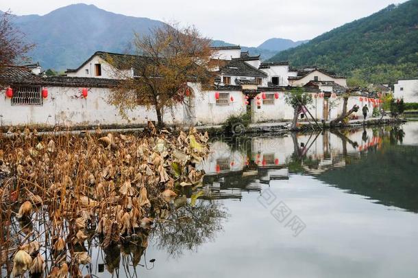 中国人古代的惠州<strong>建筑</strong>学村民,宏村