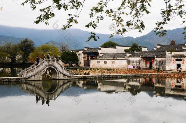 中国人古代的惠州建筑学村民,宏村