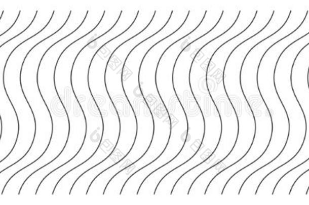 抽象的波状的,波浪状的锯齿形的台词元素.垂直的台词,剥光
