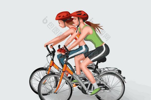 骑脚踏车兜风女孩和女孩s,骑自行车的人,骑自行车的人女孩,骑自行车的人女孩s,speciality专业
