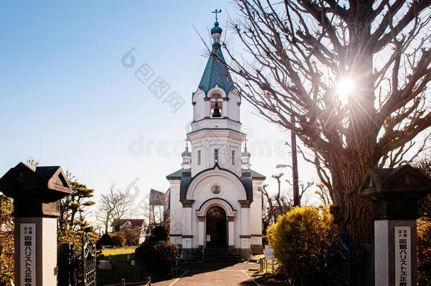 <strong>函</strong>馆规范的教堂-俄国的规范的教堂钟塔采用