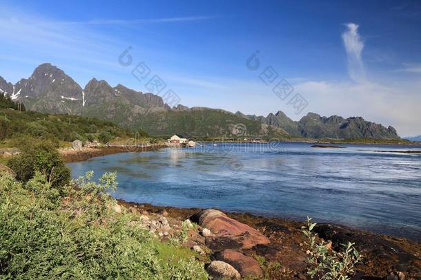 罗弗敦群岛风景,挪威