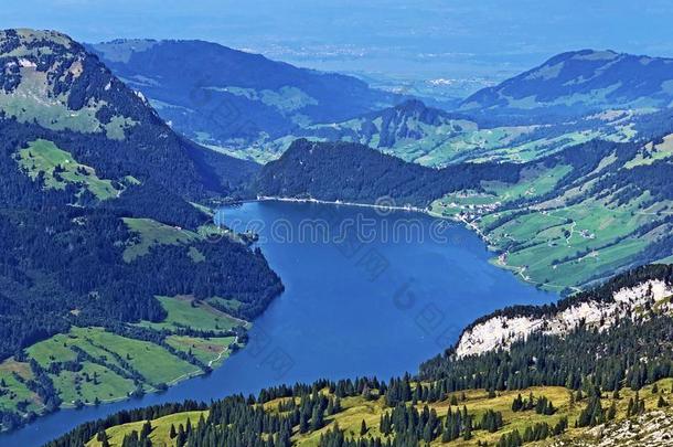 阿尔卑斯山的风景关于指已提到的人瓦吉塔尔称重湖采用指已提到的人英国压力单位