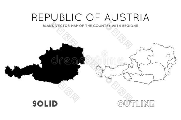 奥地利地图.