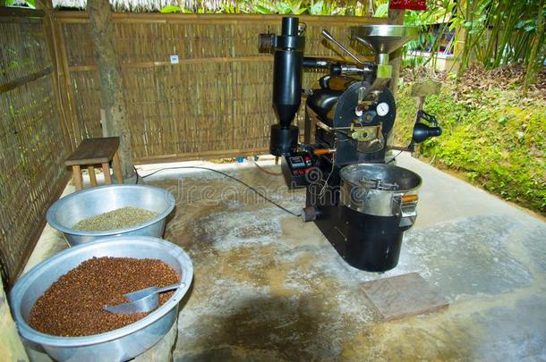 工业的咖啡豆豆研磨机