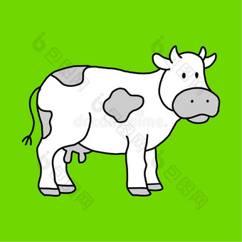 奶牛,漫画奶牛,奶牛绘画,奶牛漫画,奶牛奶牛,奶牛上端图片