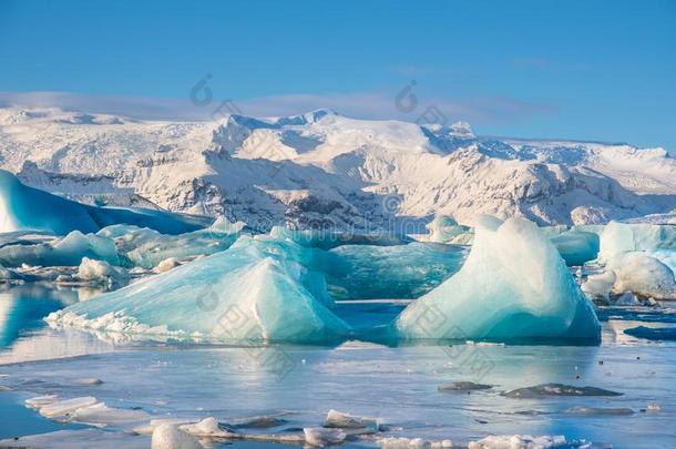 冰山采用乔库萨隆冰河环礁湖采用南方冰岛