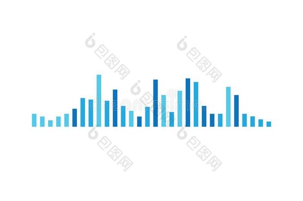 声音<strong>波浪</strong>矢量偶像说明设计