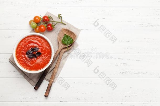 番茄西班牙凉菜汤