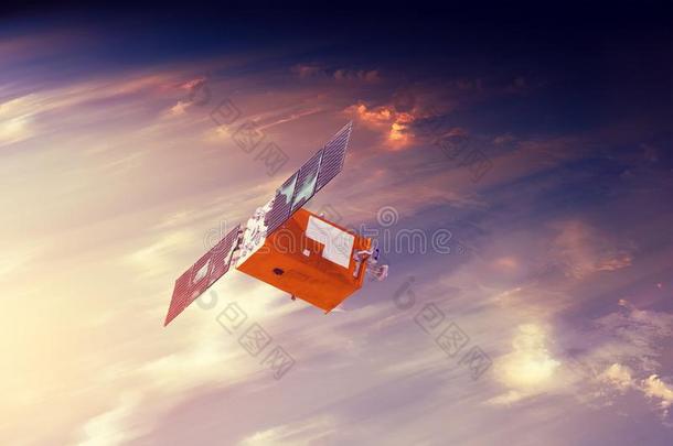 空间卫星飞行的采用轨道越过日落云轨道采用g耳