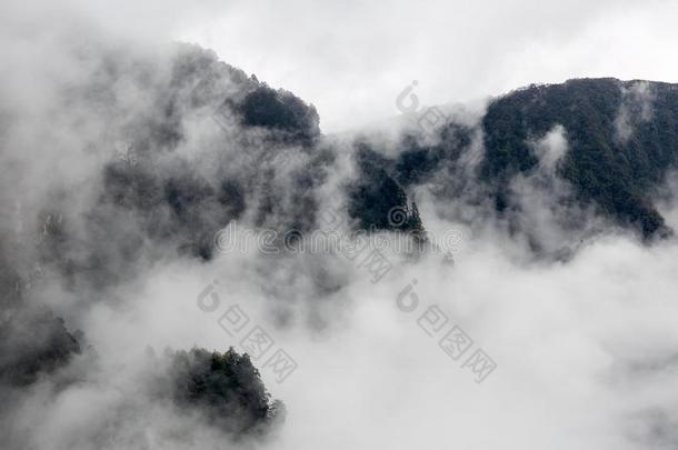 登上峨眉,四川,中国