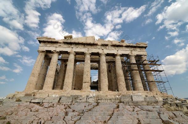古希腊城市的卫城采用雅典,希腊.