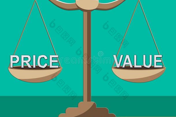 价格versus对价值平衡比较价钱花费反对财政的wickets三柱门