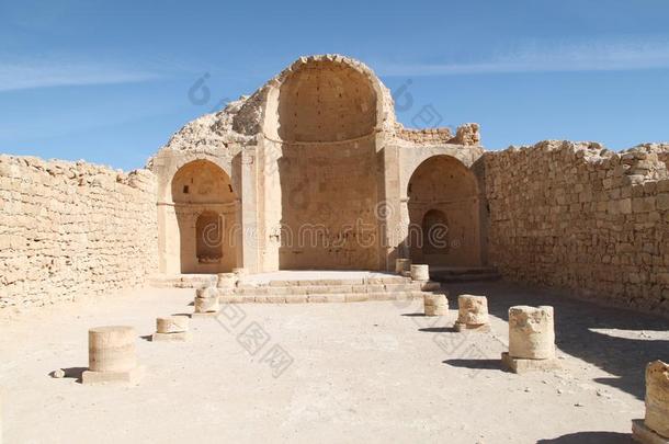 毁坏关于错综复杂的教堂在希夫塔,古代的Nab在aeans和_启用