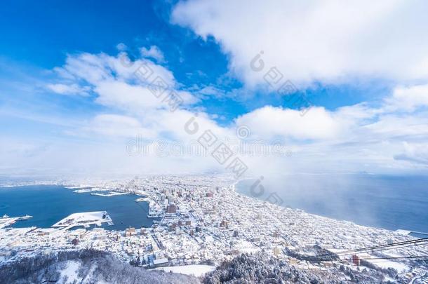 美丽的风景和城市风光照片从山<strong>函</strong>馆为厕所