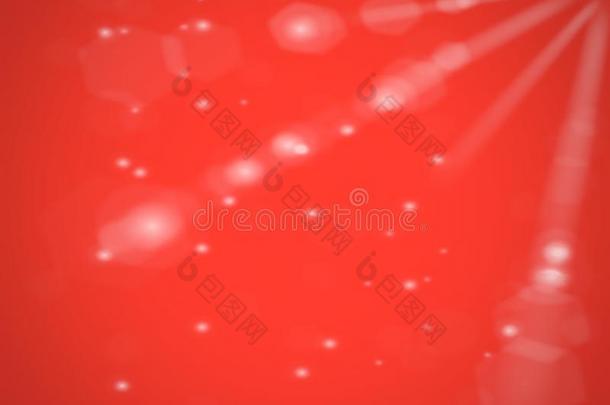 红色的焦外成像背景,焦外成像抽象的,焦外成像光软的背景,