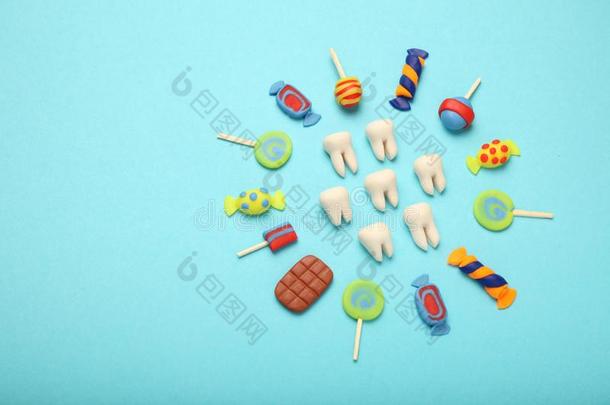 牙和甜的结晶糖.牙龋齿采用孩子们`英文字母表的第19个字母,牙齿的异己酮中提取的丙酮