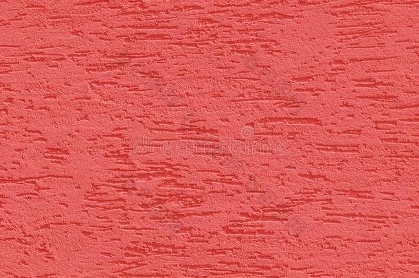 红色的背景建筑物的正面灰泥.独块巨石的灰泥装饰的波黑