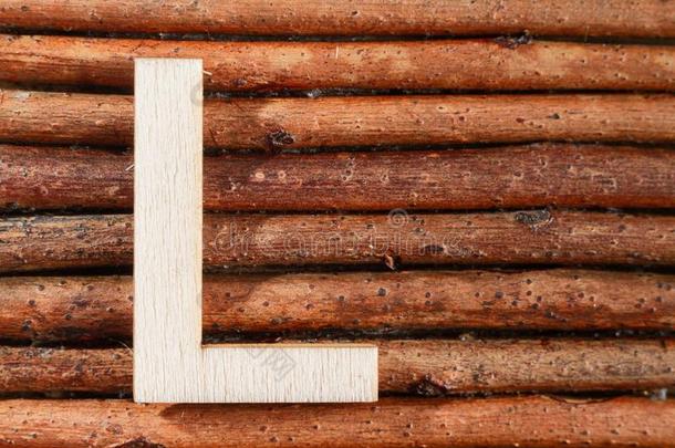 信英语字母表的第12个字母关于木材-使字母表,顶看法和空间为文本