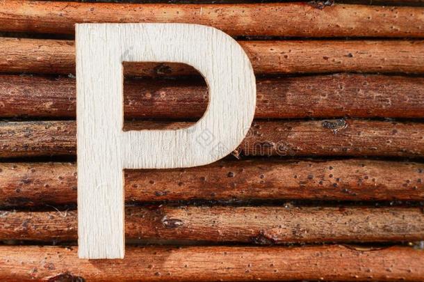 信英语字母表的第16个字母关于木材-使字母表,顶看法和空间为文本