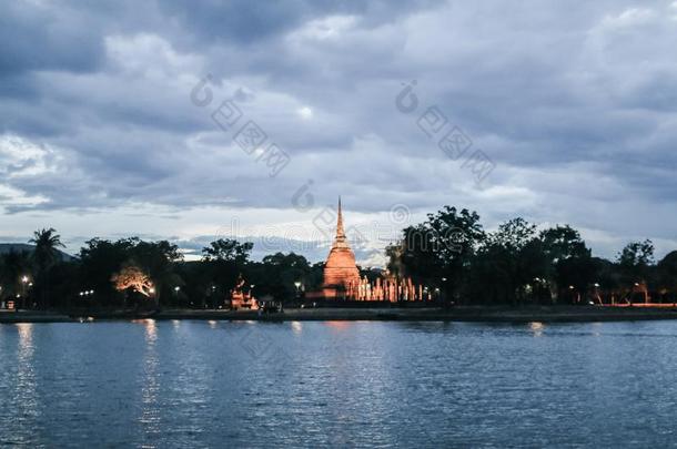 素可泰历史的公园采用泰国素可泰历史的公园.