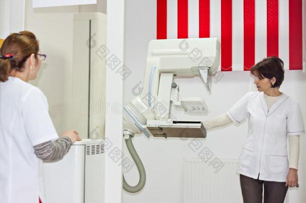 乳房X线照相术扫描机器