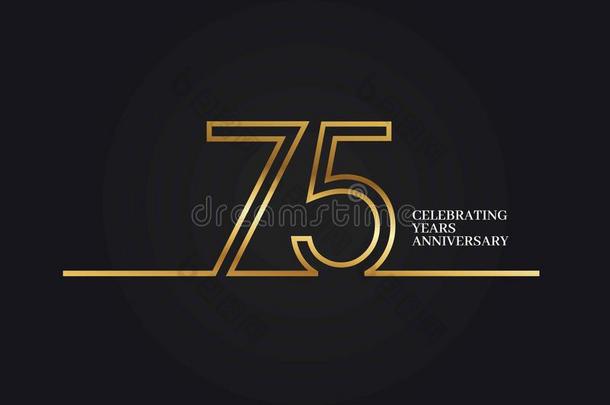 75年周年纪念日