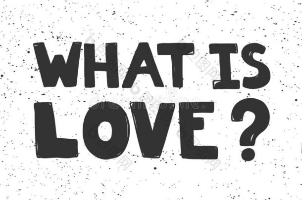 什么是（be<strong>的</strong>三单形式爱.张贴物为社会<strong>的</strong>媒体<strong>内容</strong>.矢量手绘画
