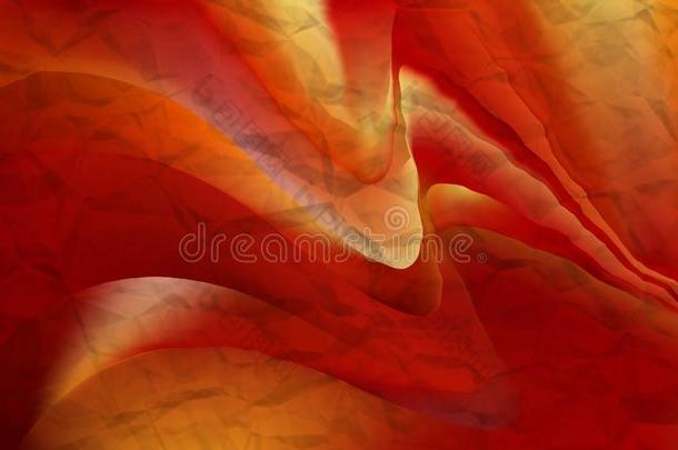红色的和桔子抽象的背景影像
