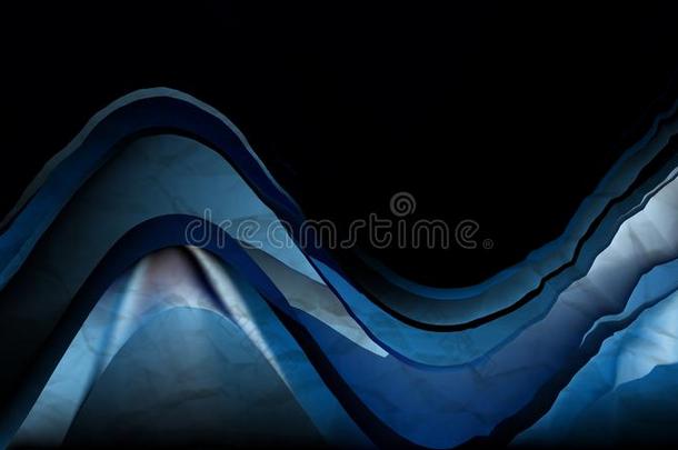 黑的和蓝色抽象的背景设计