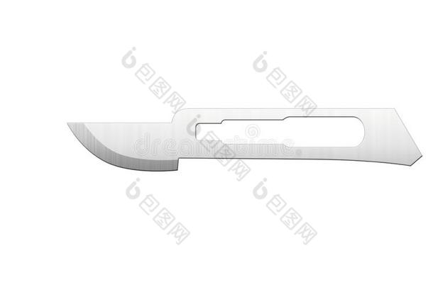 医学的外科的不锈的钢外科手术刀,外科手术刀刀口.模型