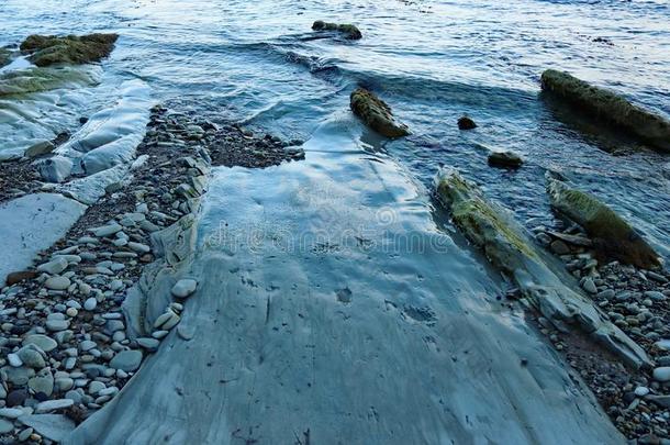 海岸从地质的形成海岸从石头地质学