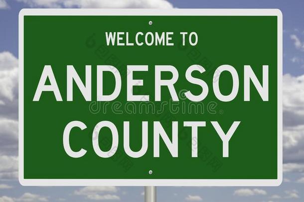 公路符号为安德森县