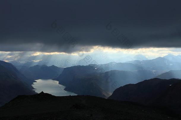 贝塞根背<strong>脊</strong>采用尤通黑门山国家的公园,尤通黑门山国家