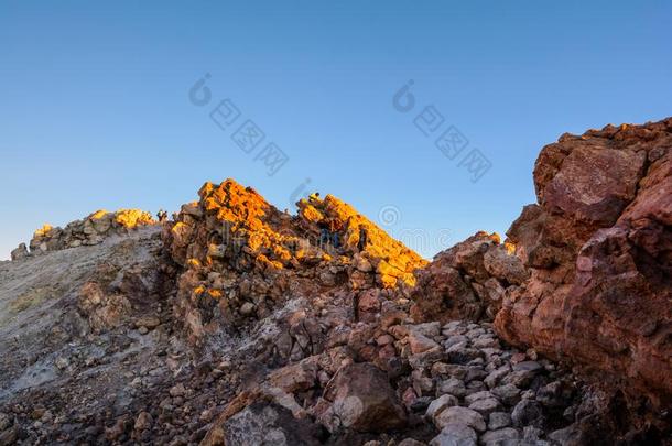 <strong>泰</strong>德火山在日出采用特内里费岛,金丝雀岛,Spa采用