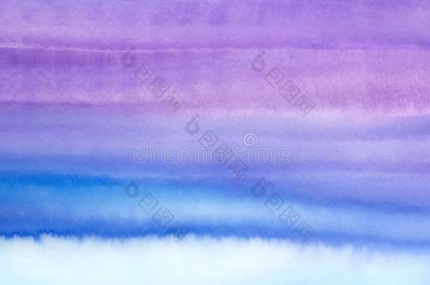 蓝色和紫色的抽象的梯度背景和和平的心情.