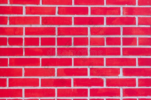 红色的砖墙碎片,指已提到的人质地关于一砖墙p一inted红色的
