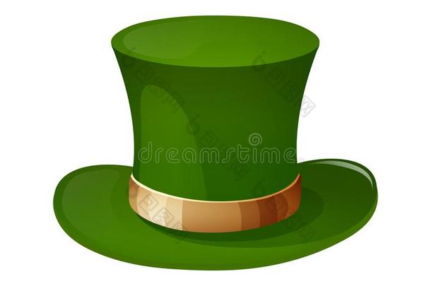传统的绿色的帽子关于妖精,格言,为SaoTomePrincipe圣多美和普林西比.帕特里克`英文字母表的第19个字母是