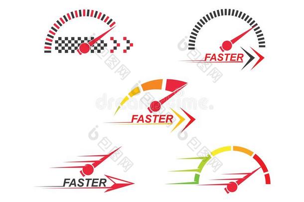 更快的速度标识偶像关于自动的速度比赛观念