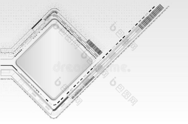 数字的<strong>科技</strong>未来的向<strong>灰</strong>色的商业背景