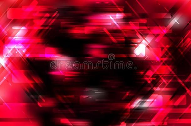 抽象的红色的和黑的现代的几何学的情况背景